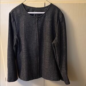 Eileen Fisher Women's Black/Gray Jacket